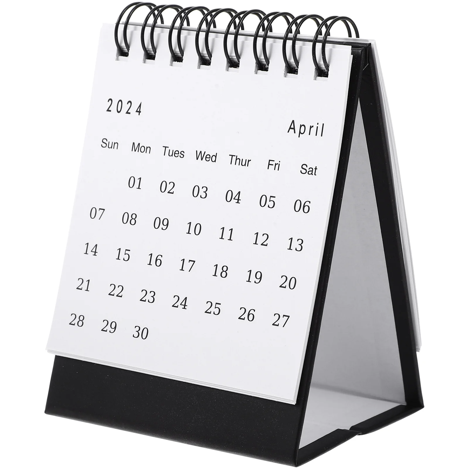 

Mini Desk Calendar 2024 Small Flip Calendar Desktop Standing Table Decorative Office Home Daily Planner Calendars