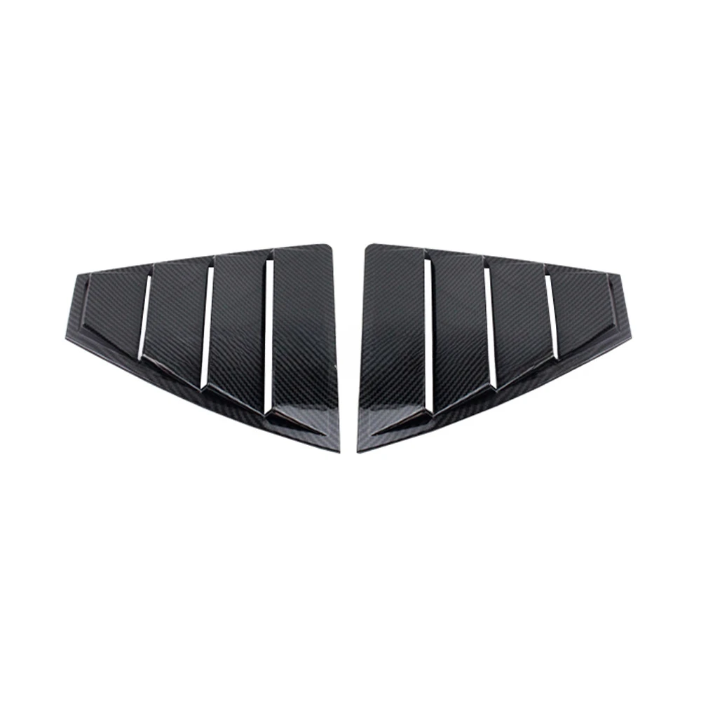 for 16-20 ELANTRA rear shutter decoration, car exterior rear window triangle