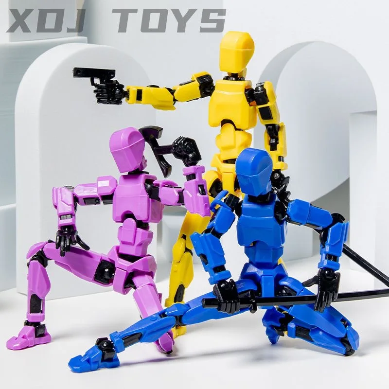 3D Printing Shapeshift Robot Action Figure With Full Body Movable Toy Creative Mannequin Dummy Action Model Toy Children Gift