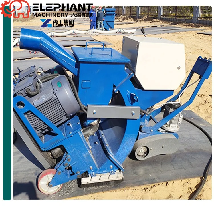 Portable Pavement Shot Blasting Machine Low Failure Rate Ideal for Small Scale Highway Maintenance Work