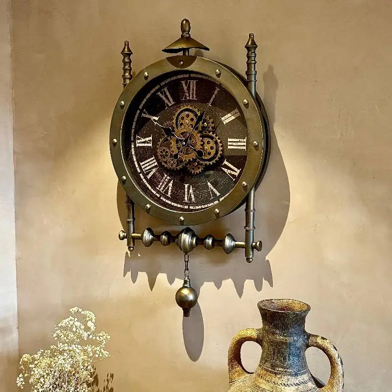 xx- Design Wall Clock Pendulum Unique Elegant Modern Aesthetic Wall Clock Modern Silent Relogio De Parede Bedroom Decoration^