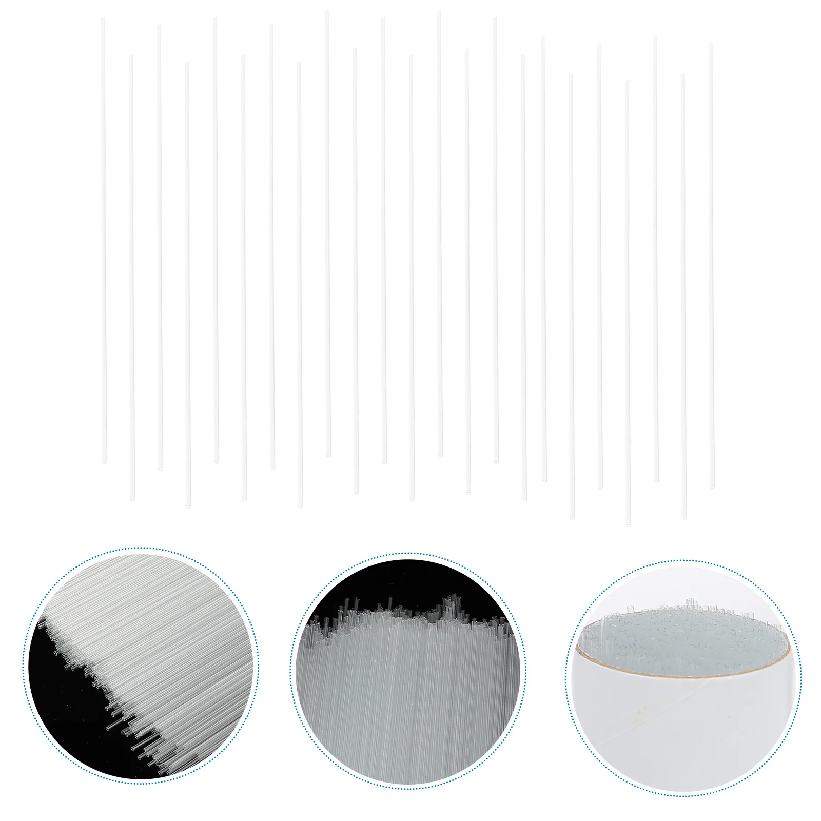 

iplusmile 500pcs Capillary Melting Point Tubes Glass Hematocrit Tube for Lab Use