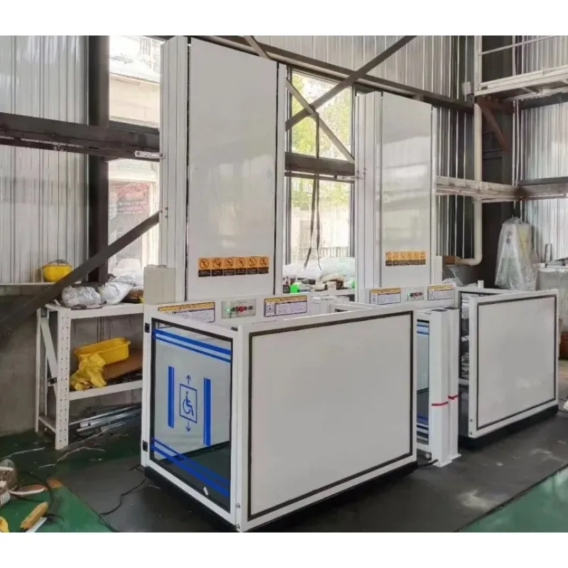 مصاعد قابلة للوصول للمصاعد المنزلية المعاقين، المصاعد الهيدروليكية الكهربائية، منصات الرفع القابلة للوصول للفلل