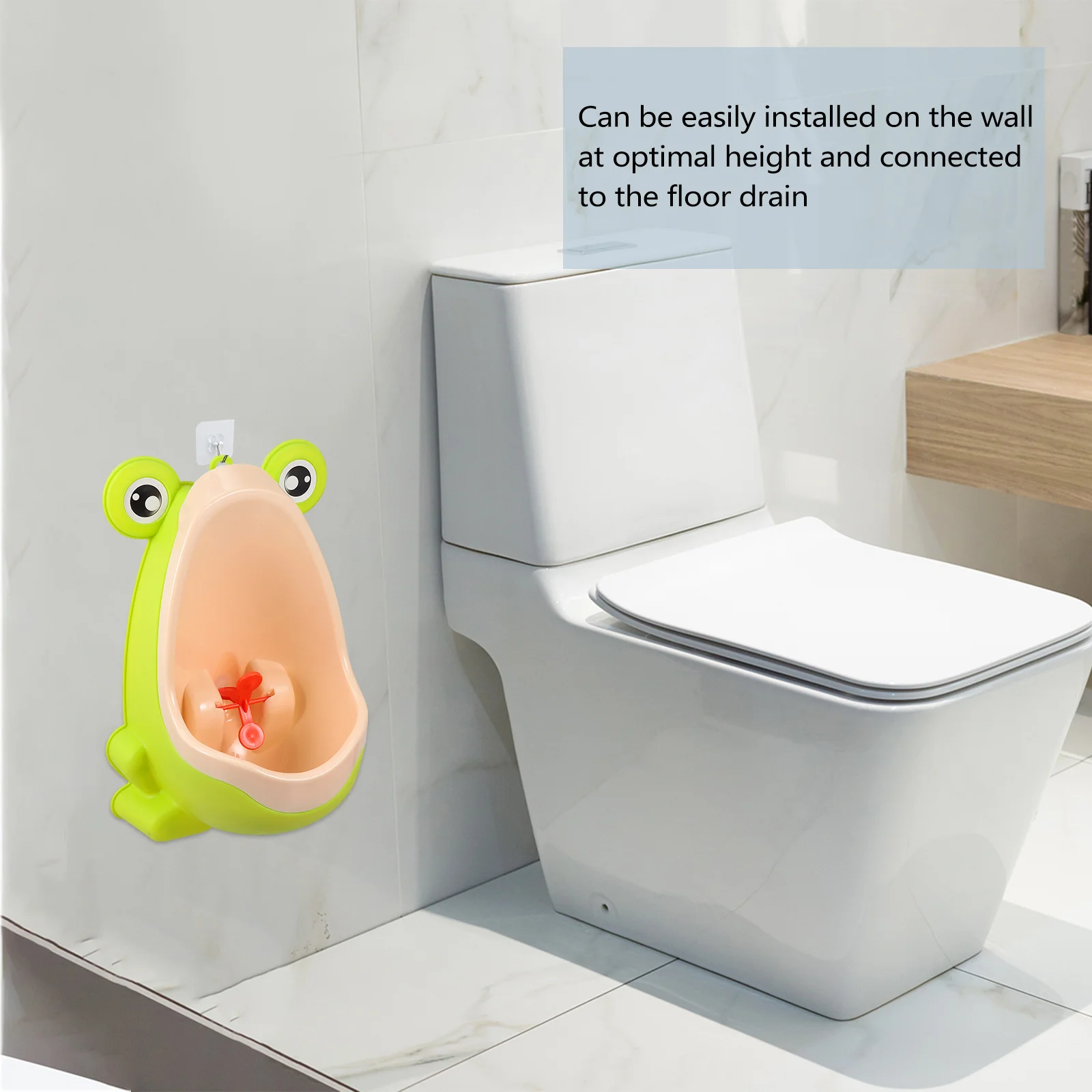 

1 set 1 Set Children'S Pee Potty Adjustable Cartoon Animal Shape Standing Urinal For Baby Boys Easy Clean Removable Design Boy