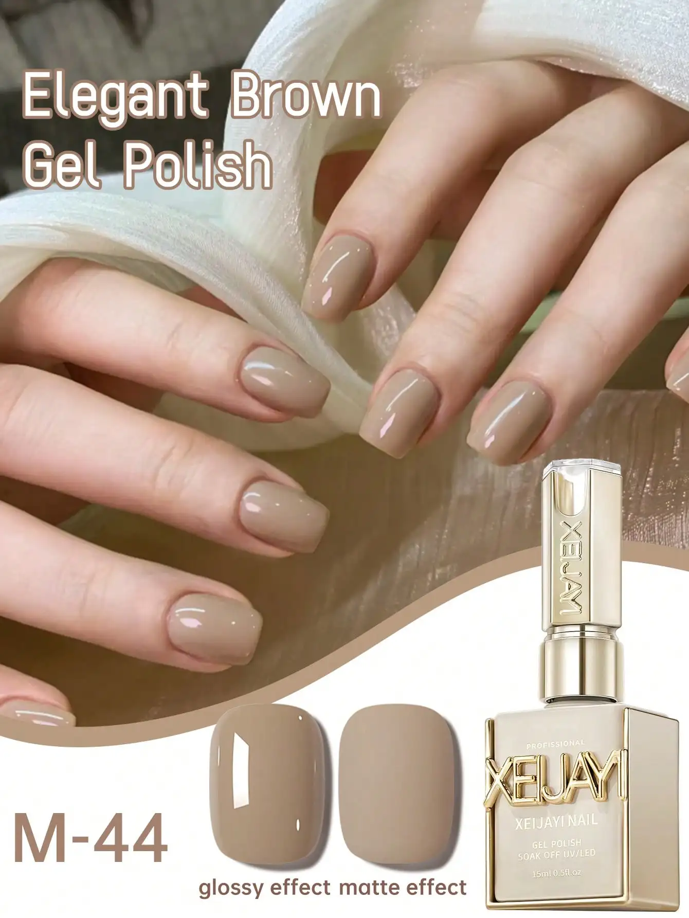 XEIJAYI 1 szt. Żelowy lakier do paznokci, narzędzia do zdobienia paznokci dla kobiet, modne paznokcie do domowego salonu, zdobienie paznokci DIY na cztery pory roku.