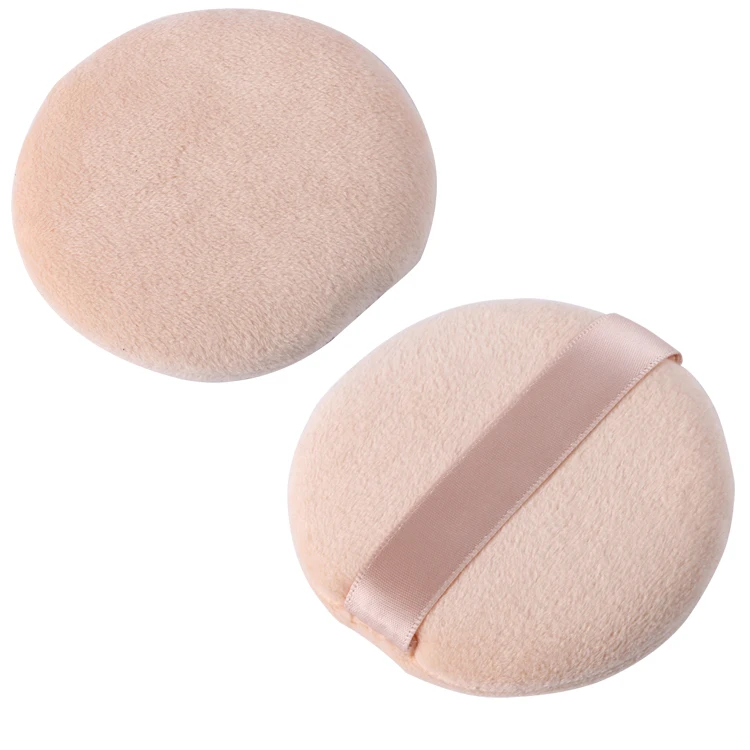 10PCS Powder Puff  Women Beauty Facial Face Body Cosmetic Makeup Foundation Soft Sponge Lady Girl Gift 6cm Pink Comfortable