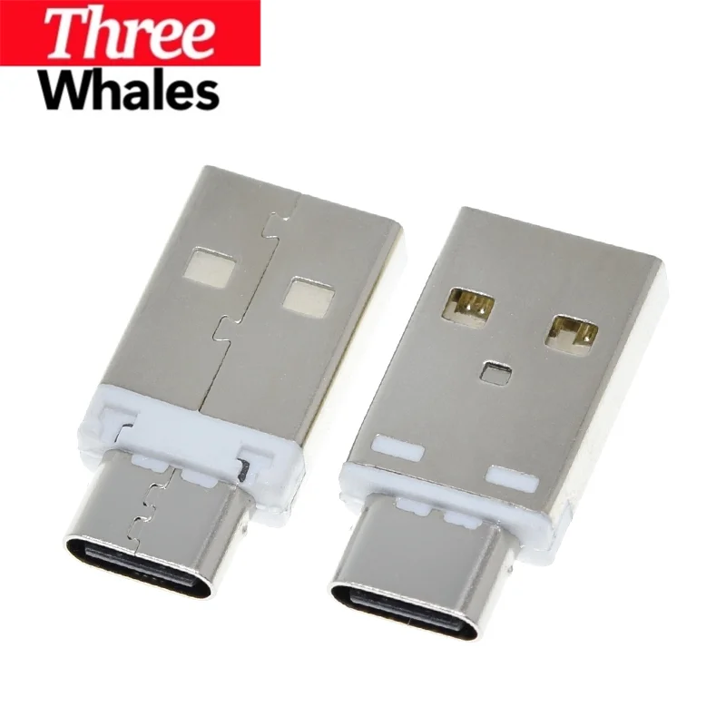 THR 5A Mini Converter TYPE A Male USB To TYPE-C Female USB 3.1 Plug Connector Compatibility QC4.0 QC3.0 PD Mobile Phone Charger