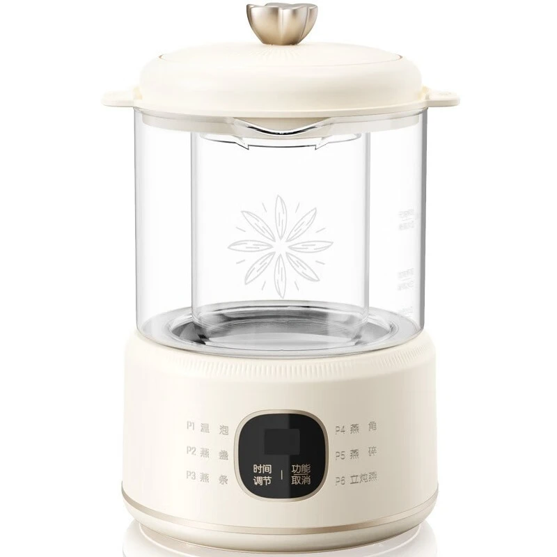 Health pot YSH-E08N1 constant temperature health cup bird's nest stew cup multi-functional small all-glass brewed scented tea