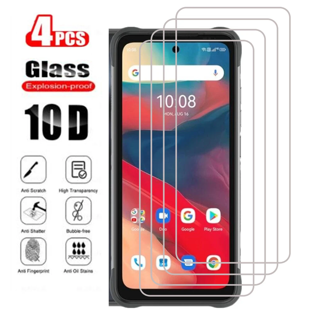 4PCS Cover Tempered Glass For UMIDIGI BISON GT2 Screen Protector protective film For UMIDIGI BISON GT2 Pro 5G Phone glass