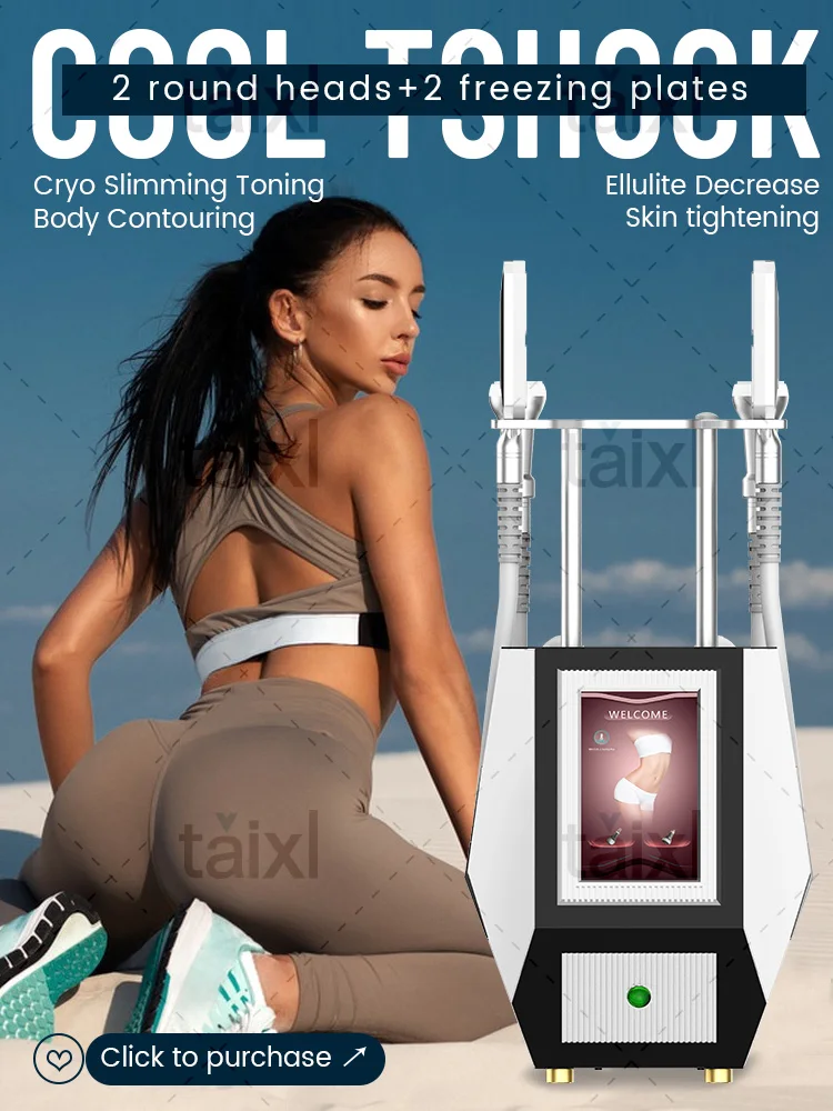 

Портативная машина для криотерапии Cryo Tshock EMS, машина для лифтинга лица и похудения тела