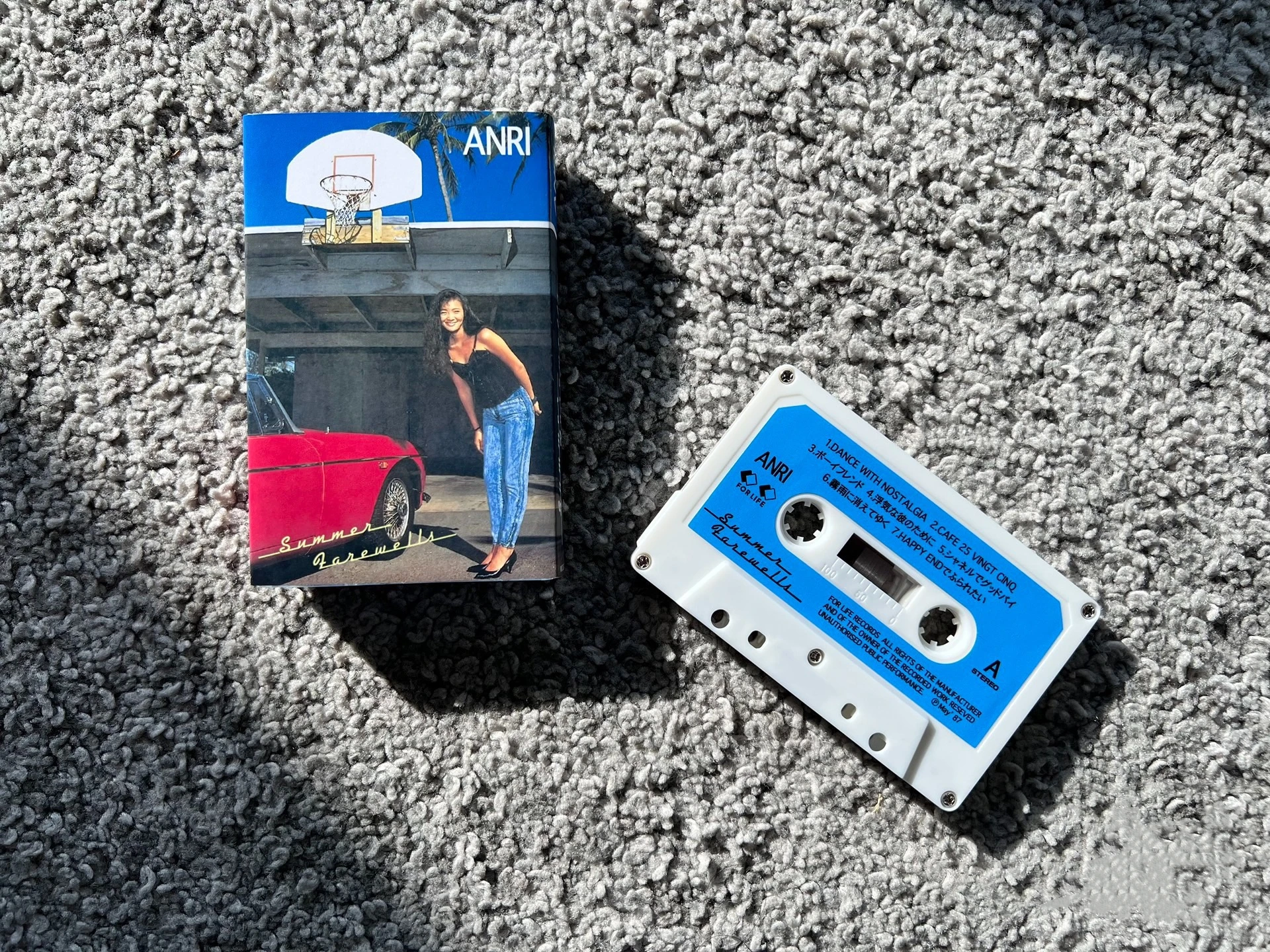 

Pop Anri Music Tape SUMMER FAREWELLS Album Cassettes Cosplay Walkman Car Recorder Soundtracks Box Party Music Collection Gifts
