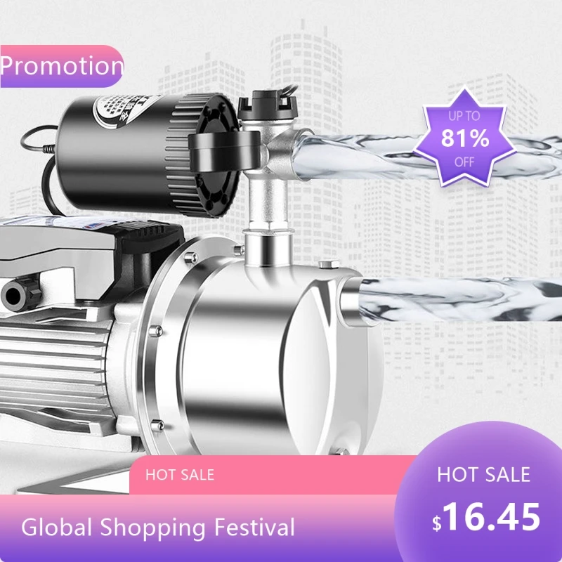 

080040803220V Heimgeb София Vollautomatische Druckerhöhungspumpe Wasserleitung Geringer Stromverelea Stummdruck