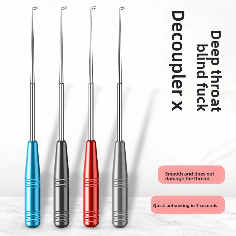 

Blind Hook Extractor with Deep Throat Stainless Steel Fish Hook Remover Multi-Functional Fishing Hook Remover