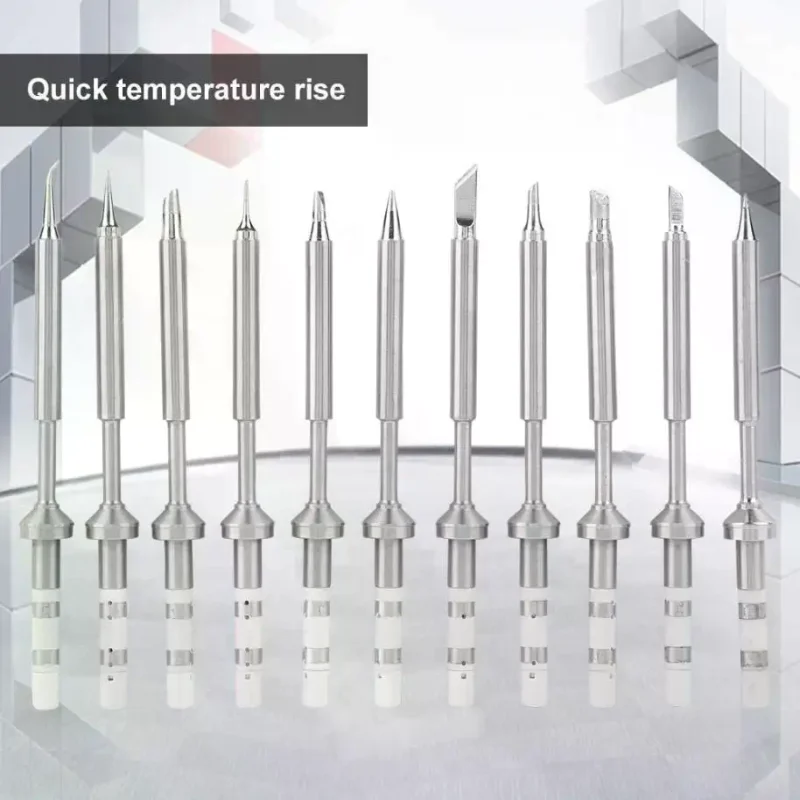 1 Set TS-K KU ILS C4 JL02 BC2 B2 D24 Iron Tips, Various Models for TS100 TS Series Soldering Iron, Pine64 Electric Solder Tool