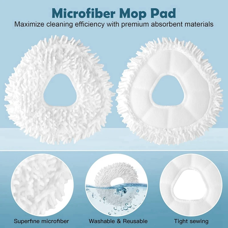 A86I-Набор аксессуаров для робота-пылесоса Narwal Freo X Ultra, основная боковая щетка, фильтры Hepa, подушечки для швабры, мешки для пыли