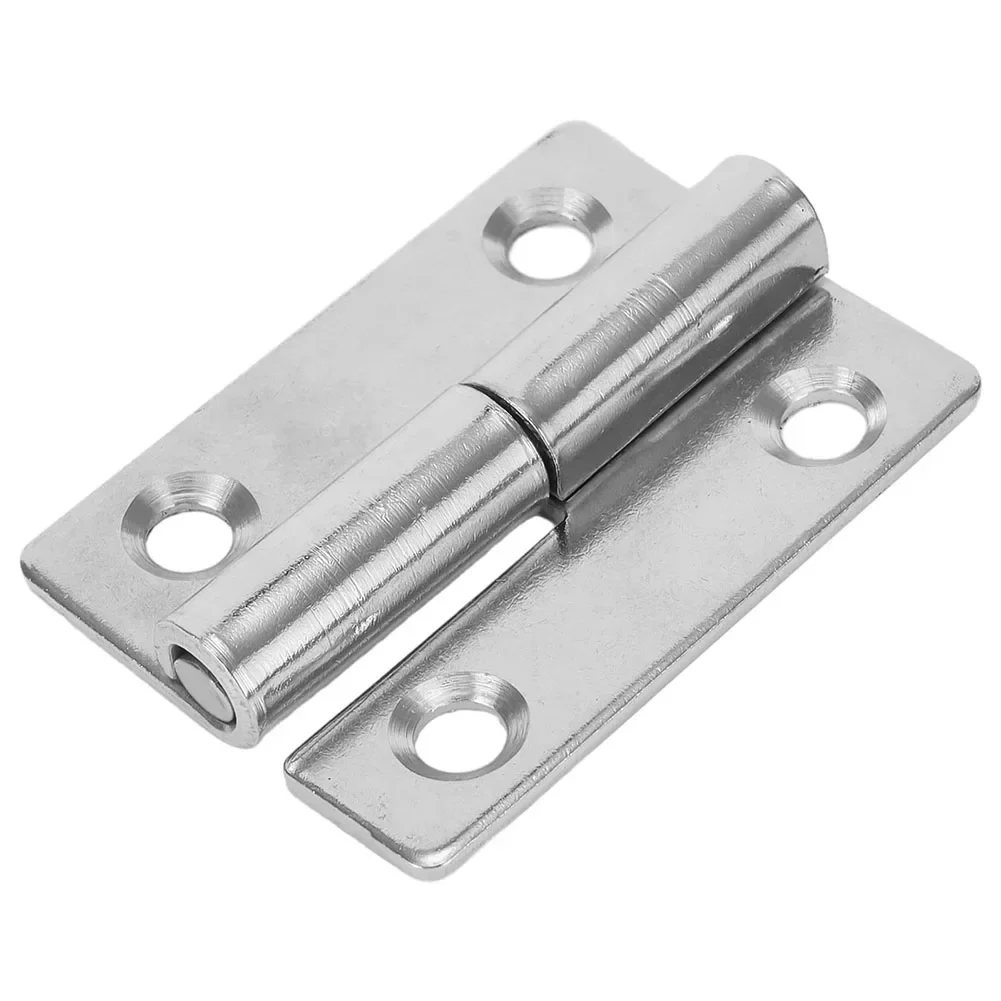 Detachable Hinge Slip Joint Flag Lift Off Door Hinge Removable Hinge For Cabinet Wardrobe Stainless Steel Furniture Hardware