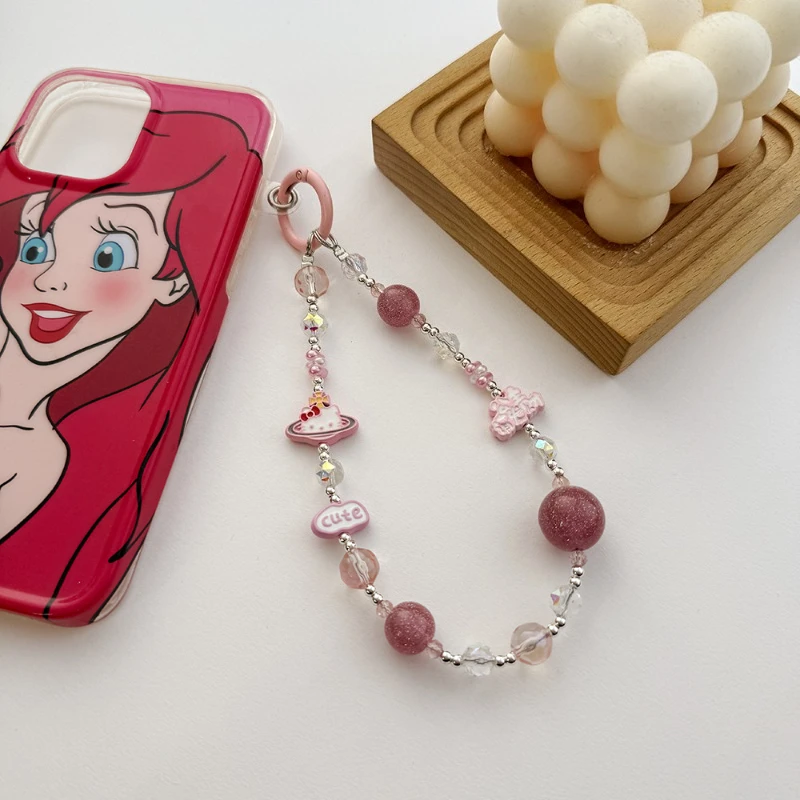 

Cute Sanrio Phone Chain Keychain Cartoon Hello Kitty Phone Case Chain CCD Camera Pendant Phone Accessories Jewelry accessories