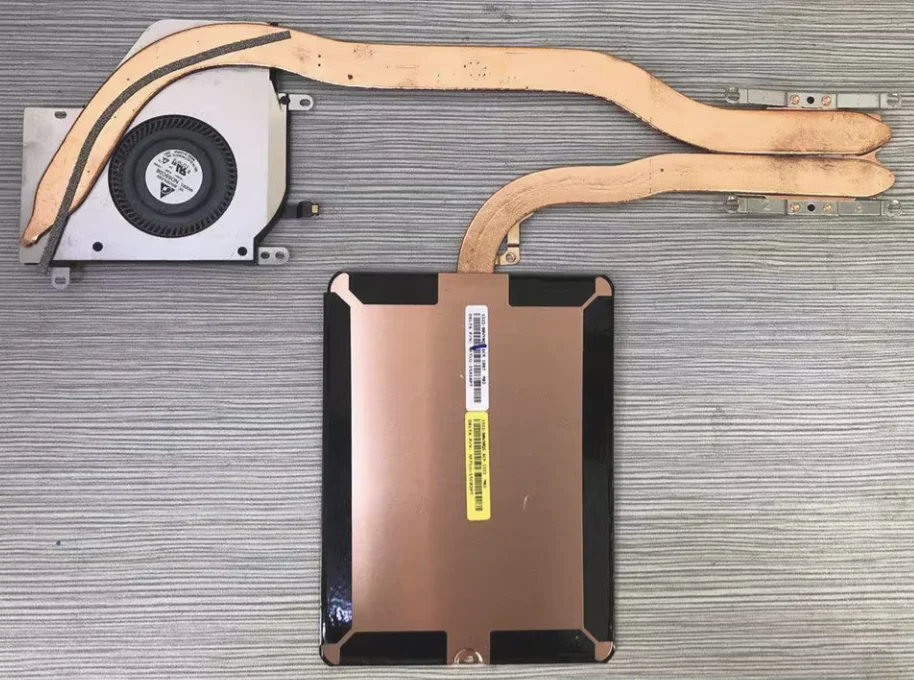 FOR MICROSOFT SURFACE PRO 4 1724 NFTLU-15C02PT / 15A10PT Pure copper heat pipe and base fan