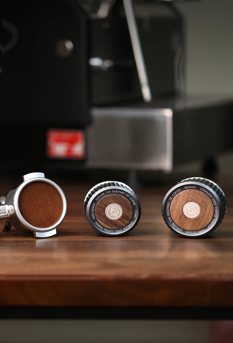 Disponibile ZeroHero Thor Distributore estensibile Caffè Espresso Barista Accessori Strumento di distribuzione in acciaio inossidabile 58mm