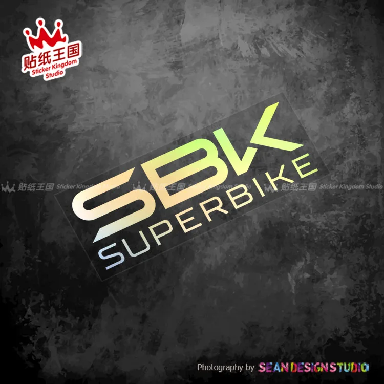 ملصقات دراجات نارية مقاومة للماء لـ SBK ، خوذة بطولة العالم ، ملصقات سوبربايك ، 21 #2