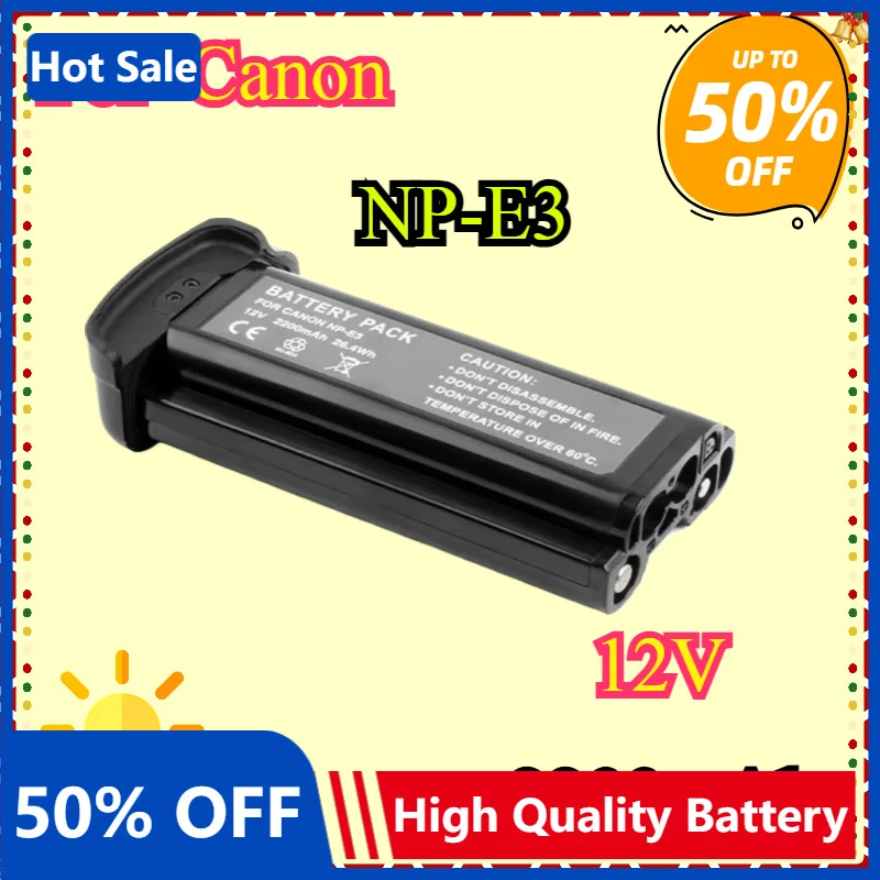 

High Quality 2200mAh Replaceable Battery Pack NP-E3 for Canon EOS 1D EOS 1D Mark II EOS 1D Mark II N,EOS 1DS,EOS 1DS Mark II