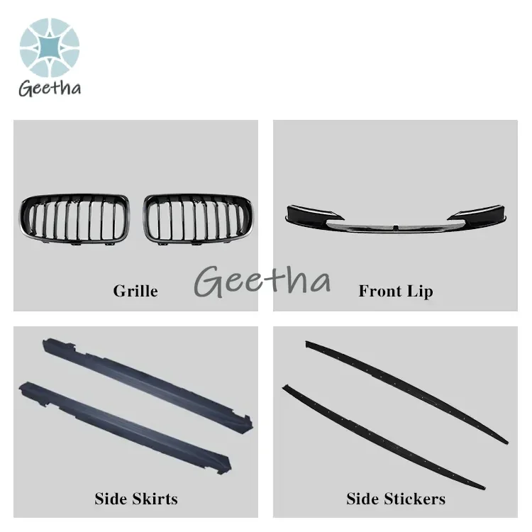 

M-tech F30 Body Kit for BMW 3 Series 12-18 F30 Upgrade to M-tech Front Bumper Rear Bumper Side Skirt Grille BMW F30 MT BODYKIT