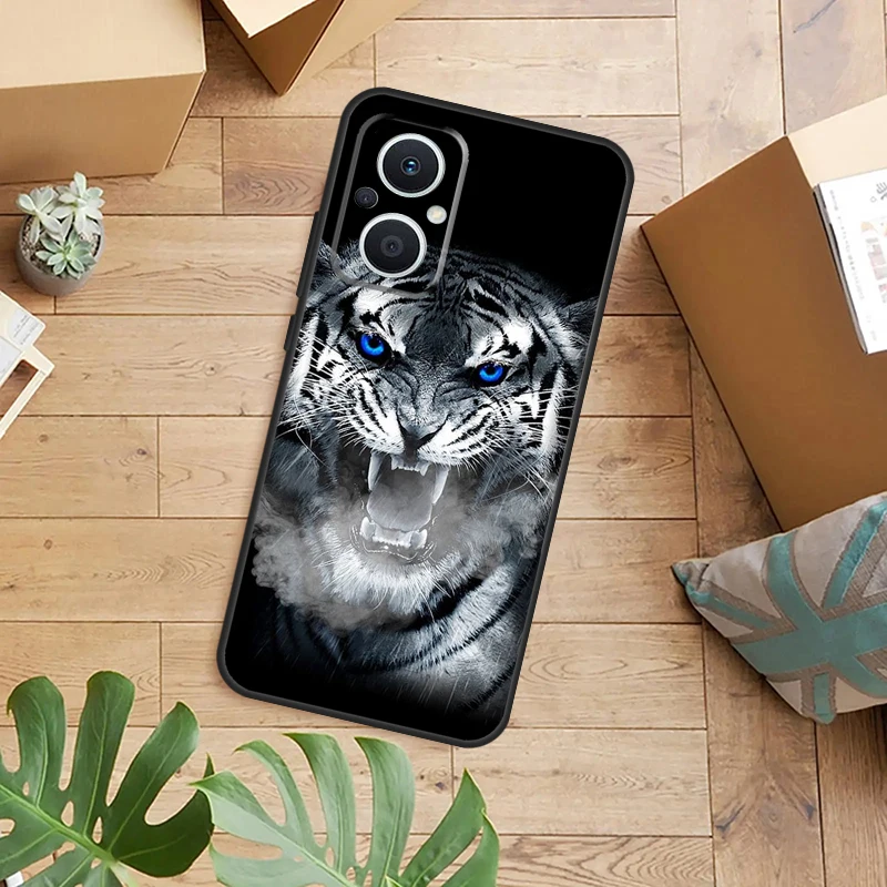 Animal Lion Wolf Tiger Eagle Case For OPPO Find X9 Ultra X5 X6 X8 X9 Pro OPPO Reno 15 F 12 11 13 10 14 Pro 7 8 Lite Cover