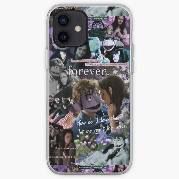 Count Cullen Twilight Muppet Collage  Phone Case Customizable for iPhone 11 12 13 14 Pro Max Mini X XS XR Max 6 6S 7 8 Plus