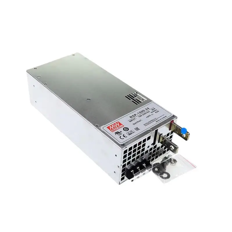 MEAN WELL MW RSP-1500W High Power Switching Power Supply 24V DC 5V12V15V27V48 Parallel Transformer with PFC RSP-1500-5 5V 240A