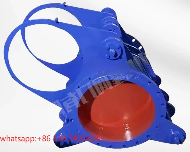 Supply F743X electro-hydraulic blind valve, fan-shaped glasses valve, flap valve, large-diameter cut-off valve