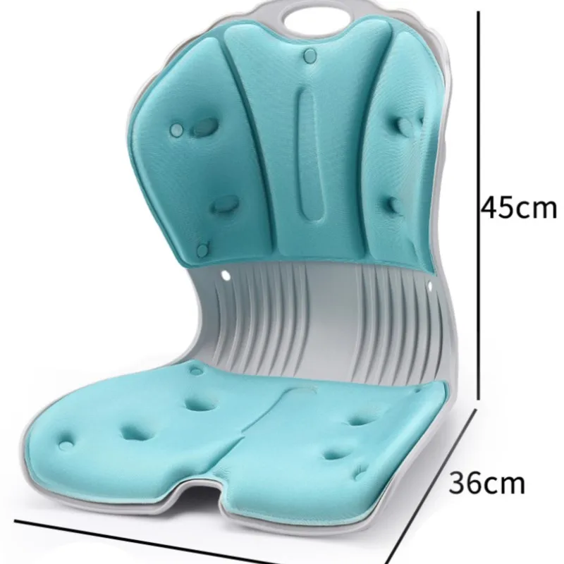 2size Creative Home Waist Protection Seat Cushion Office Multi functional Solid Color Seat Cushion Simple Chair Cushion LF849