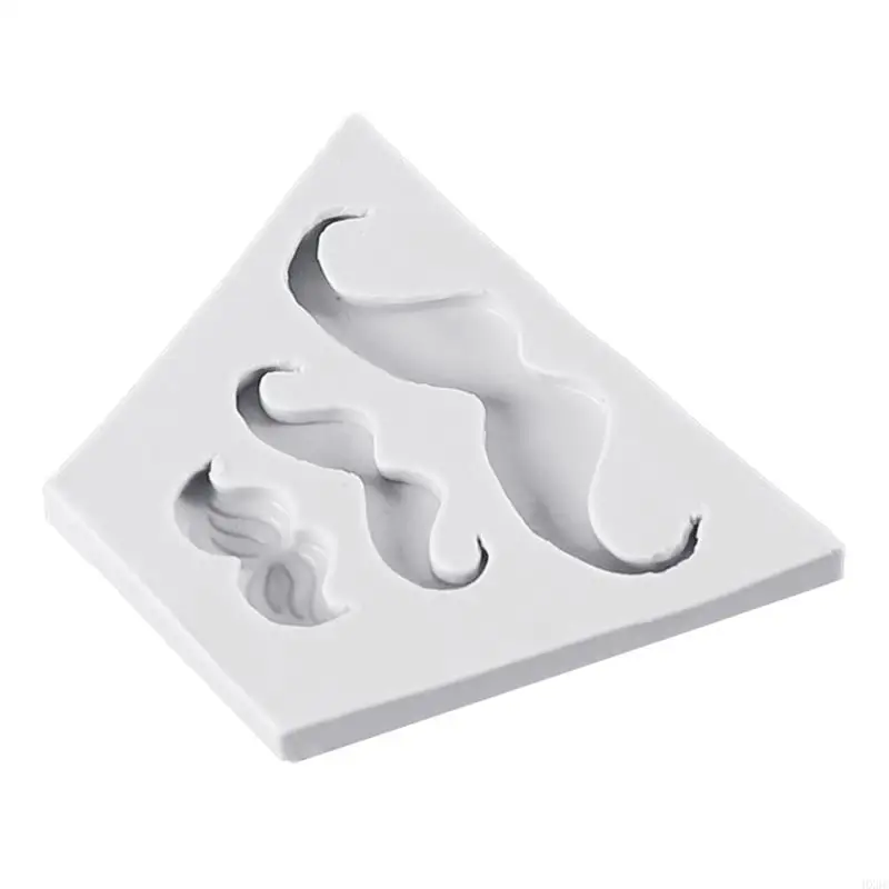 Bowtie Mustache Silicone Molds Fondant Cake Molds Making Baking Decorating Tool HX6C