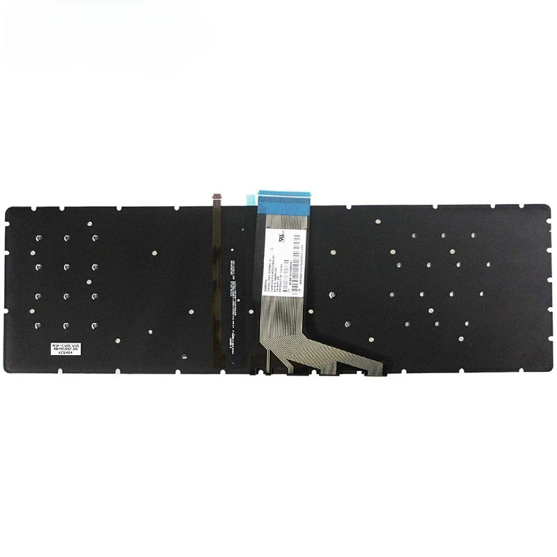 Imagem -04 - Substituição do Teclado dos Eua para hp Laptop Prata Backlight sem Moldura M6-w M6-w000 M6-w100 X360 Series
