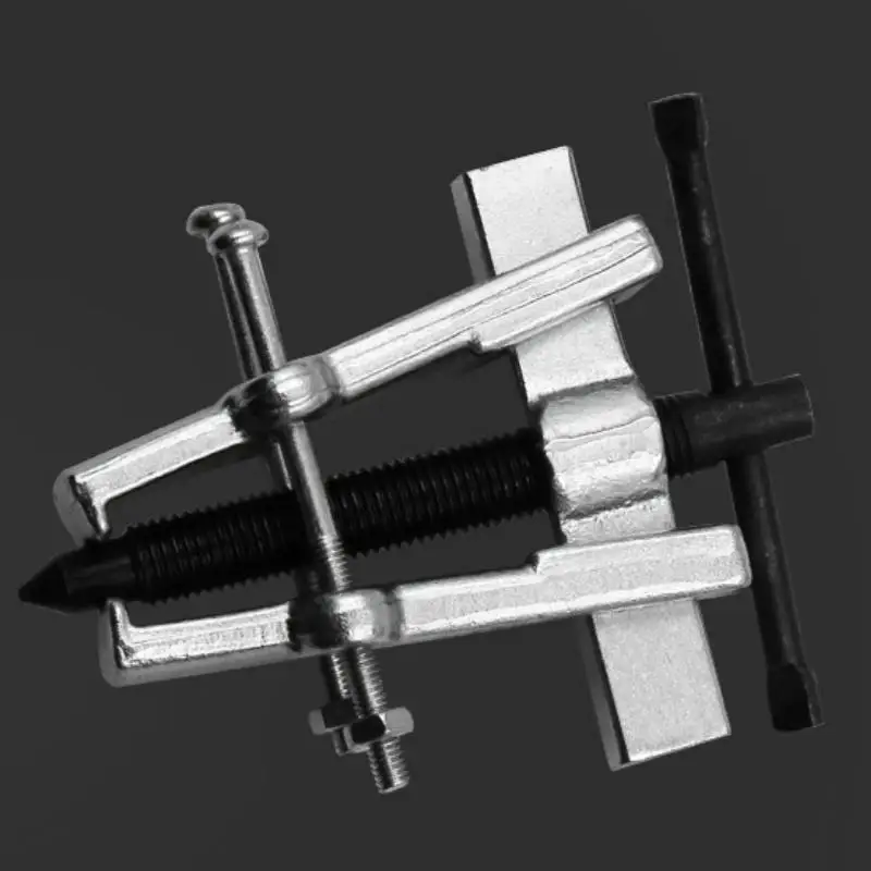 Picture 3: 【MO】65mm Puller Hand Tools Pump Wall Pulley Steel Remover Straight Type Two Claws Bearing Gear Puller Hand Tool