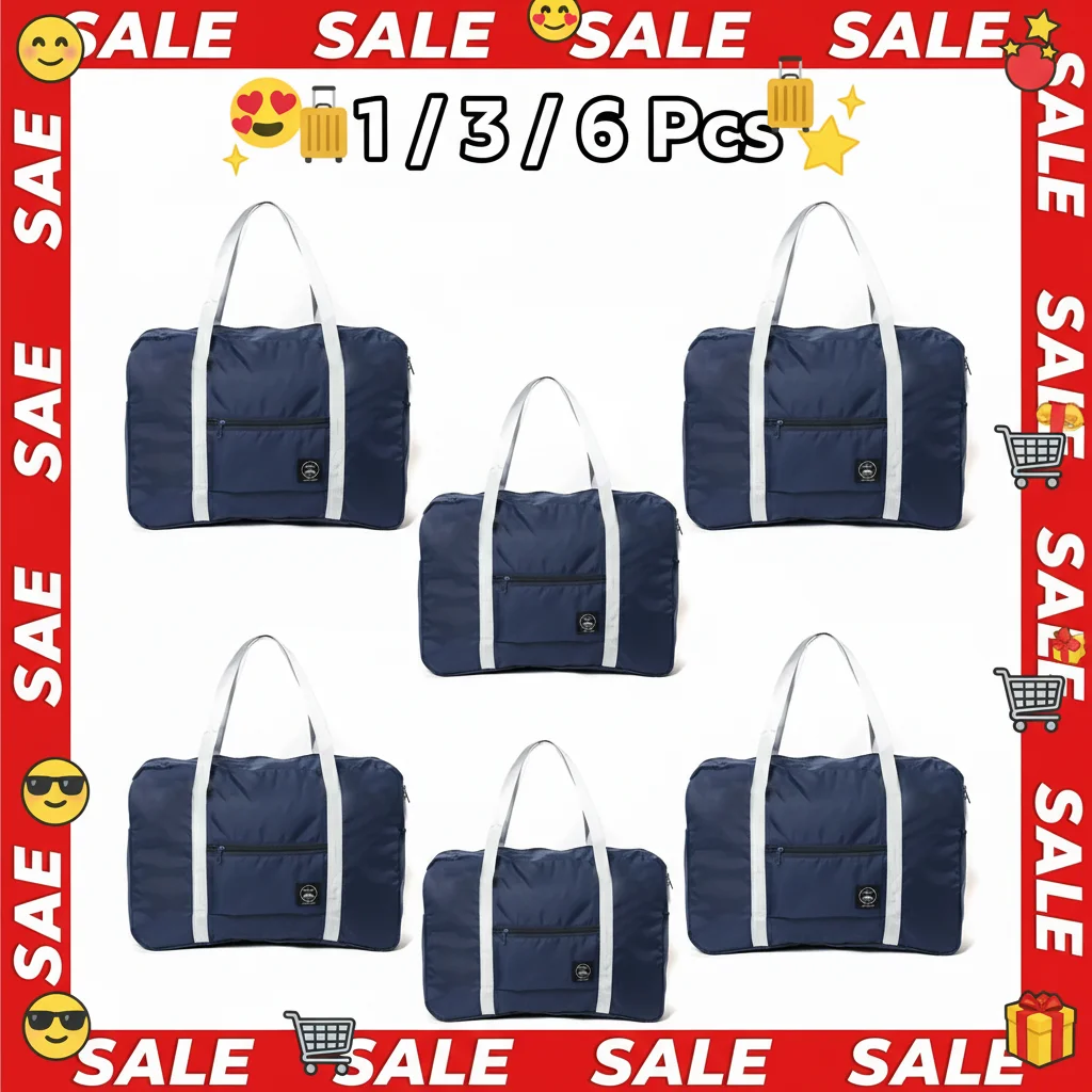 

Travel Bag Folding Travel Storage Bag Travel Storage Bags Boarding Luggage Clothes Handbags Picnic Move House Large Handbag