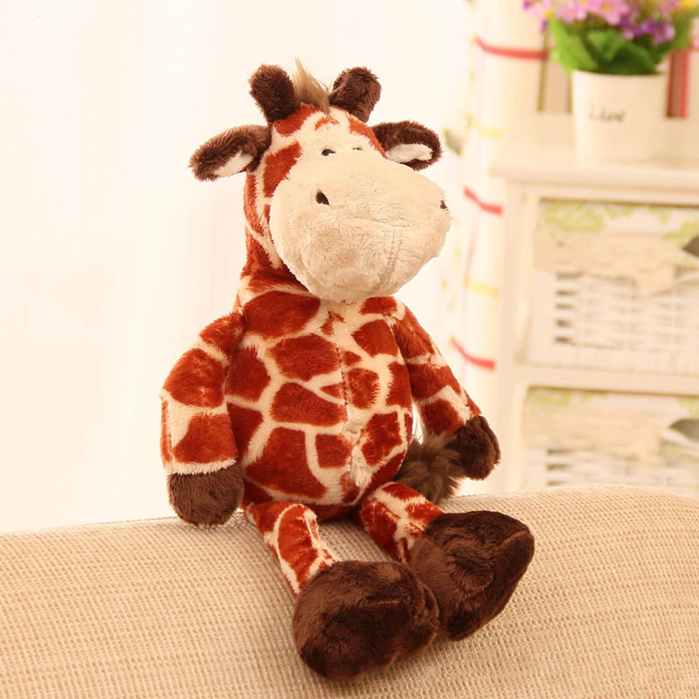 Creative Simulation Giraffe Doll Children Plush Stuffed Toy Birthday Gift