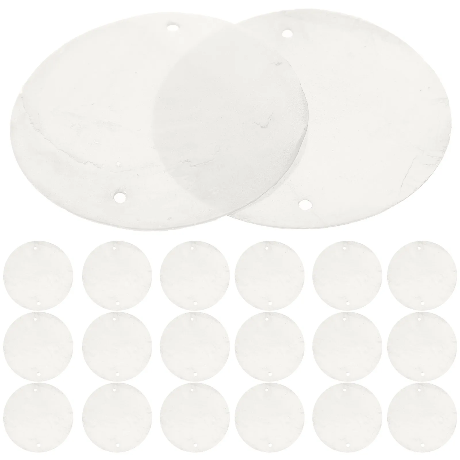 

100 шт. плоских ракушек для рукоделия, декоративные элементы для поделок