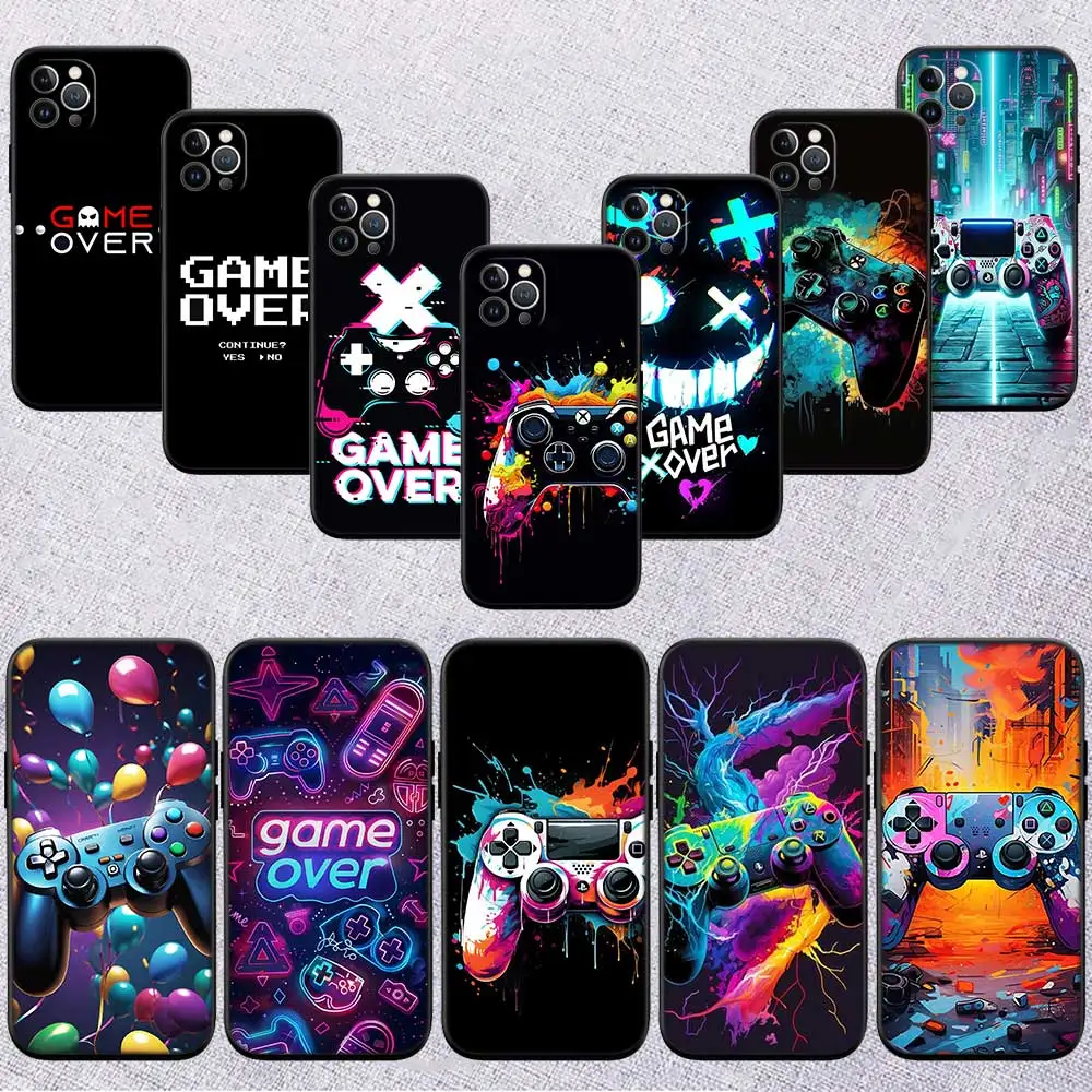 DK56 Game Over Phone Case for Samsung Galaxy Note 10 20 S23 S24 S25 Ultra FE Plus Edge Lite A02S A35 A07 A17