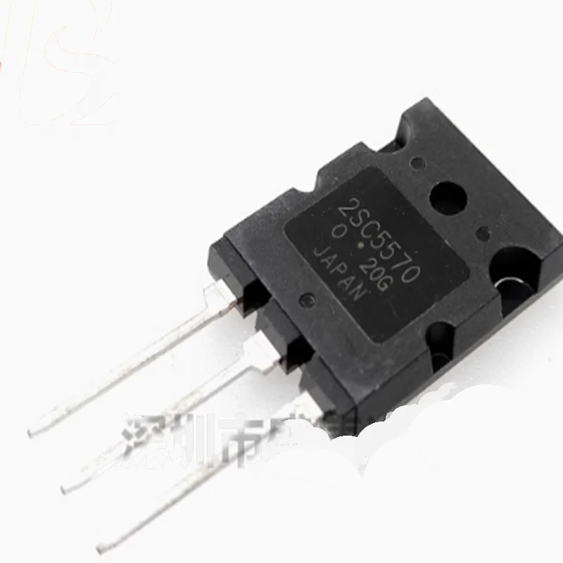 2SC5570 TO3P Silkscreen C5570 NPN High-Voltage 800V High-Current 28A Power Transistor  Low Saturation Voltage Drop