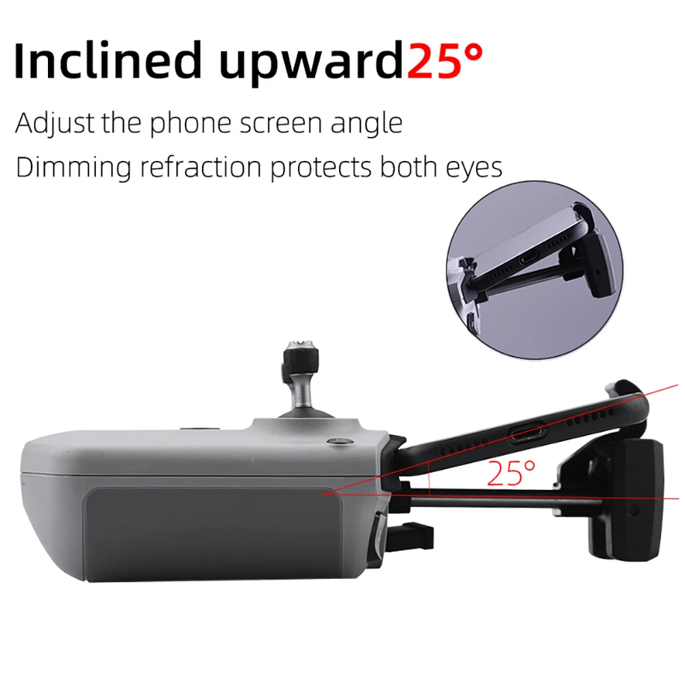 Suporte para Tablet de Controle Remoto, Suporte, Suporte do Telefone, DJI Mavic 3, Air 2S, Mini 2, Mini 3 Pro Drone, RC-N1, N2, Acessórios