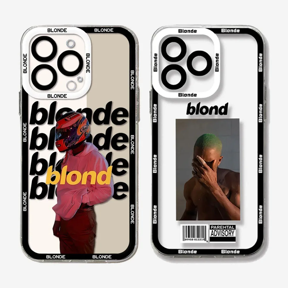 Frank Blonde Oceans Singer Case For Samsung Galaxy S23 S24 S22 Ultra S21 S20 FE Note 20 10 Plus A15 A25 A35 A55 Silicone Cover