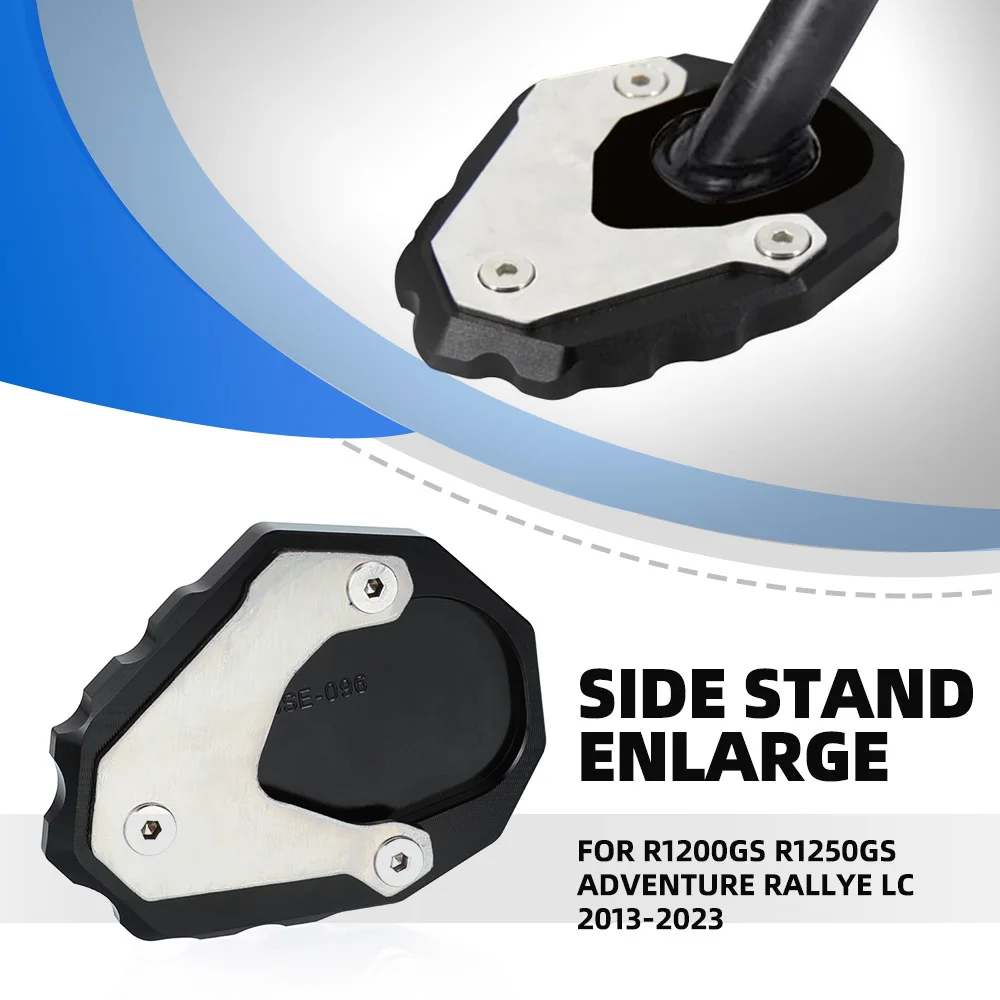 

Мотоцикл для BMW R1200GS R1250GS Adventure Rallye LC 2013-2023, подставка, пластина, боковая подставка, увеличитель для ног, удлинитель для ног