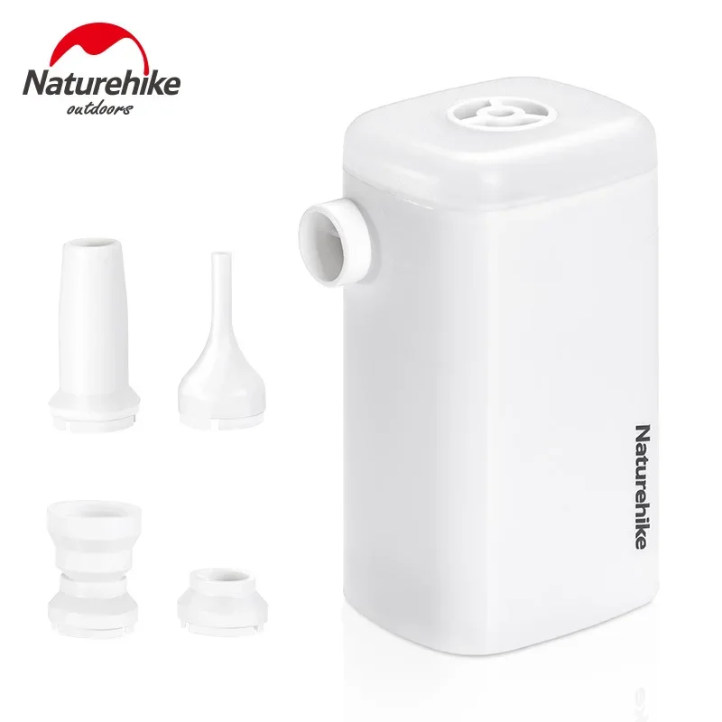 

Naturehike-Outdoor Multi-functional Air Pump, Mini Charger, Portable Lighting Mattresses, 3 in 1