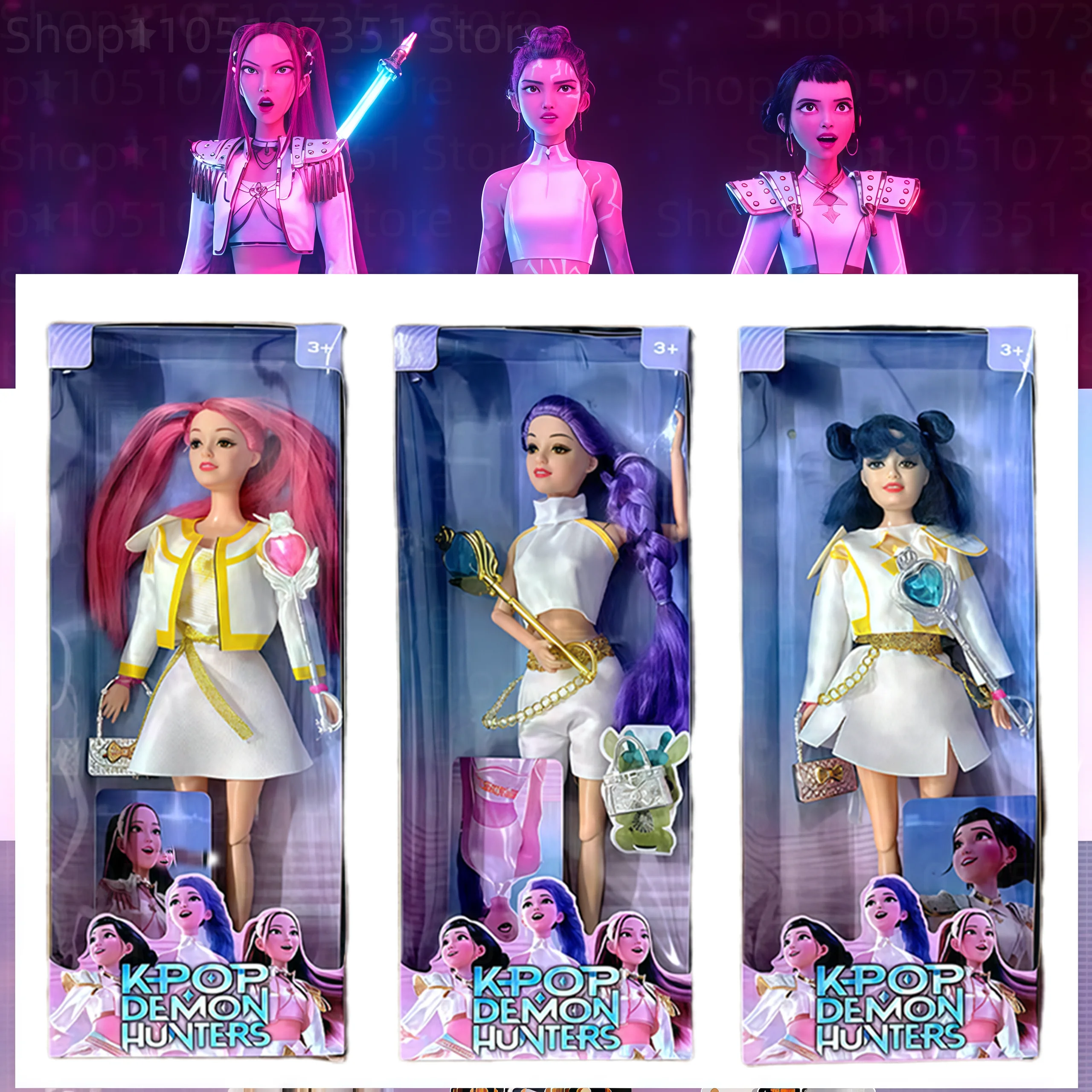 

12-дюймовая виниловая кукла с аниме и фильмом, позитивные шарнирные суставы, есть тематическая песня, рождественский, новогодний подарок для детей, друга