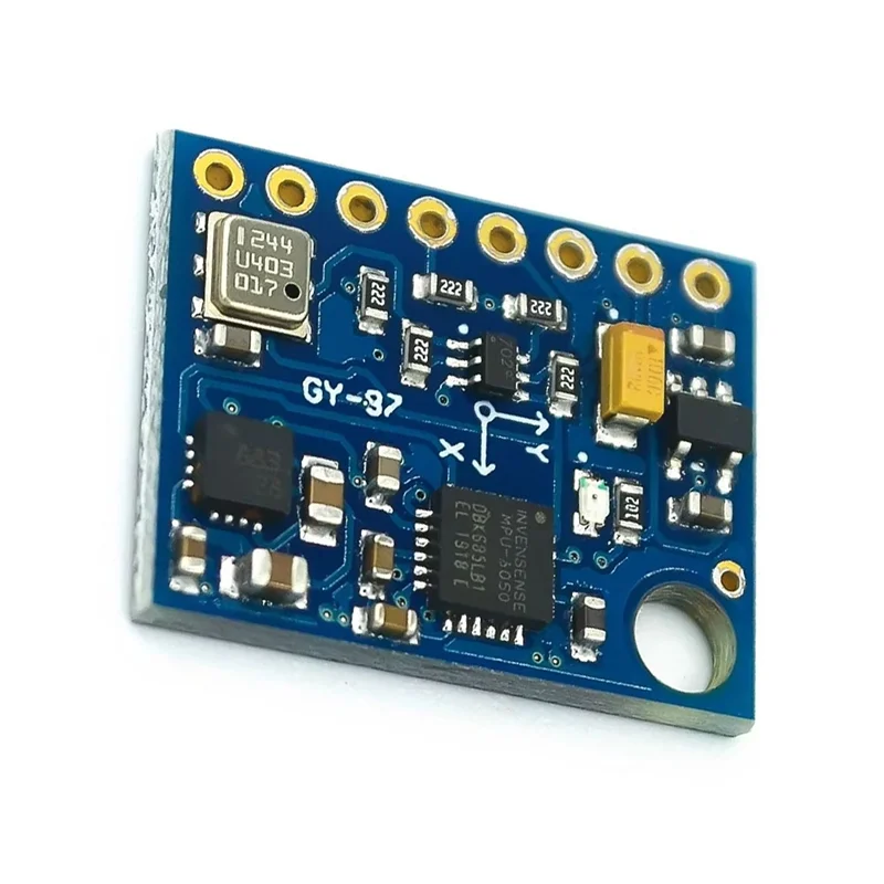 AA60-GY-87 10DOF MPU6050 HMC5883L BMP180 Сенсорный модуль 10DOF Сенсорный модуль Электронный модуль