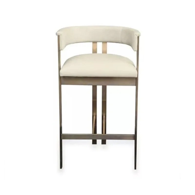 

Light luxury bar chair Modern minimalist bar chair Designer creative bar stool Metal high chair
