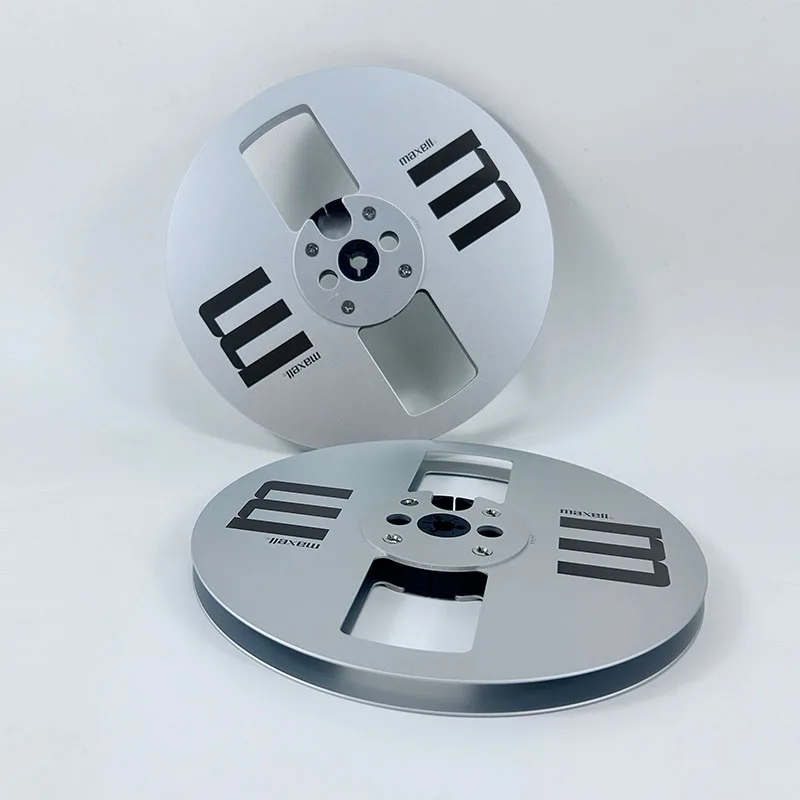 جديد! ملحقات الصوت Maxell MR-7 مقاس 7 بوصات أجزاء ماكينة فتح بكرة معدنية فارغة ملحقات مسجلات بكرة إلى بكرة