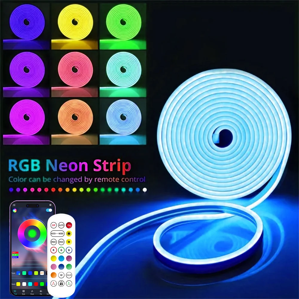 

KANTUTOE 2V remote control LED advertising outdoor waterproof atmosphere light neon silicone light strip