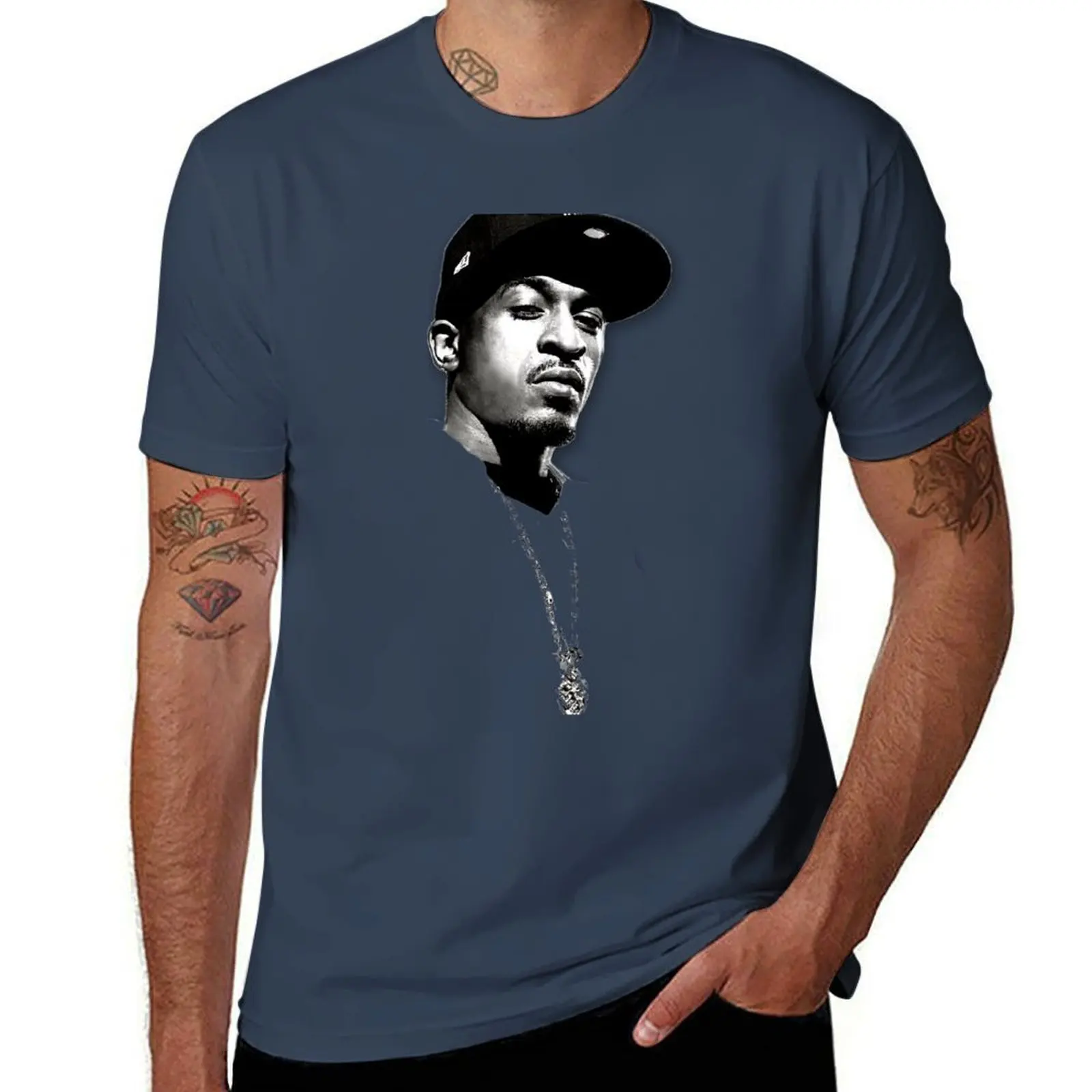 

The GOD Rakim T-Shirt Big and Tall Casual T-Shirt