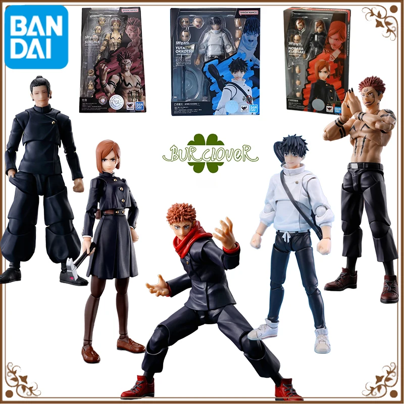

Bandai Original SHF JUJUTSU KAISEN Anime Figure YUTA OKKOTSU AOI TODO SUGURU GETO Anime Action Figure Assembly Model Toys